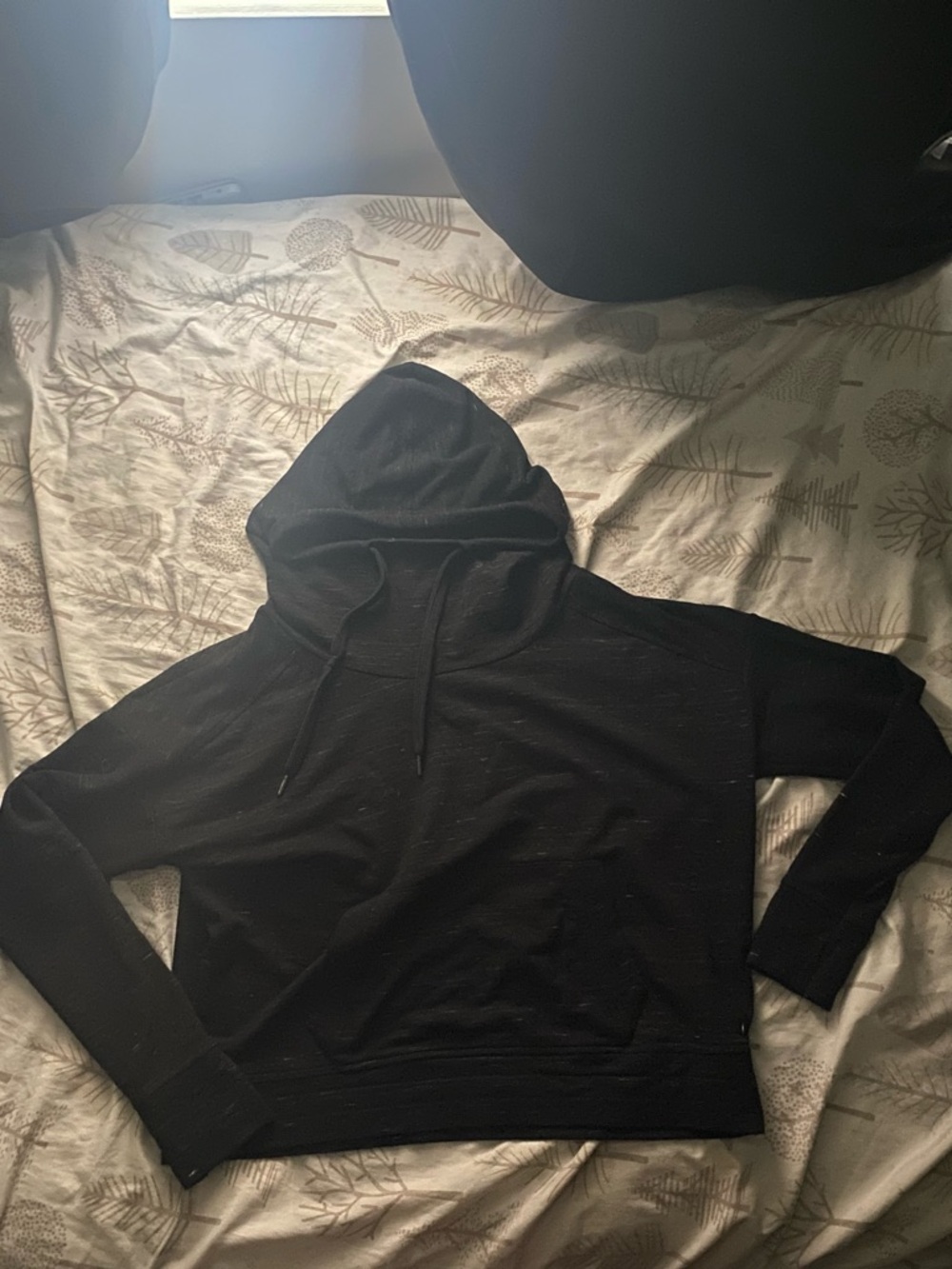 American Eagle Outfitters Black Hoodie Sweatshirt